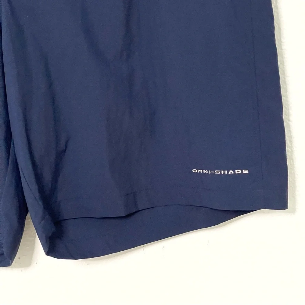 Columbia PFG Omni Shade men cargo shorts navy blue size L